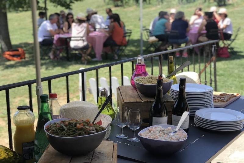 Repas professionnel au coeur du Beaujolais proche de Lyon 